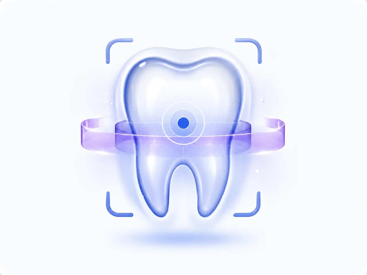 Denticor KI analysiert ein Foto